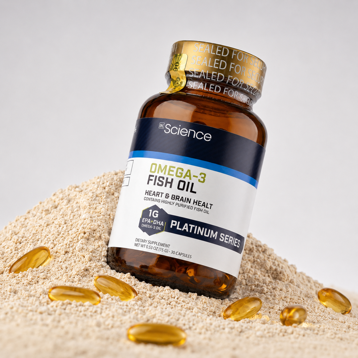 İn Science Omega-3 Balık Yağı 1000 mg (30 Kapsül) EPA & DHA