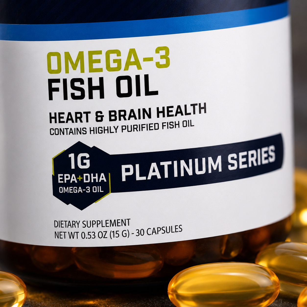 İn Science Omega-3 Balık Yağı 1000 mg (30 Kapsül) EPA & DHA