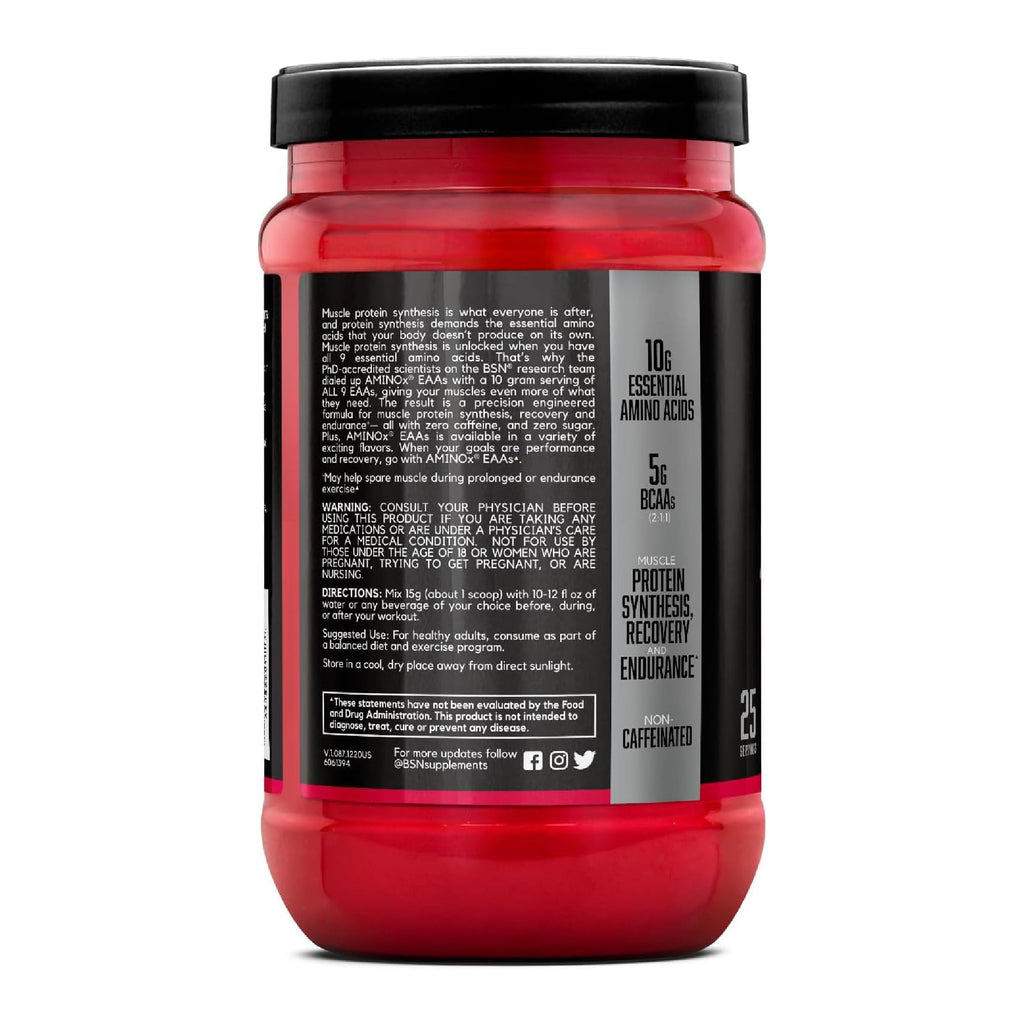 BSN Amino X EAAs 10g Esansiyel Amino Asit BCAA Tozu