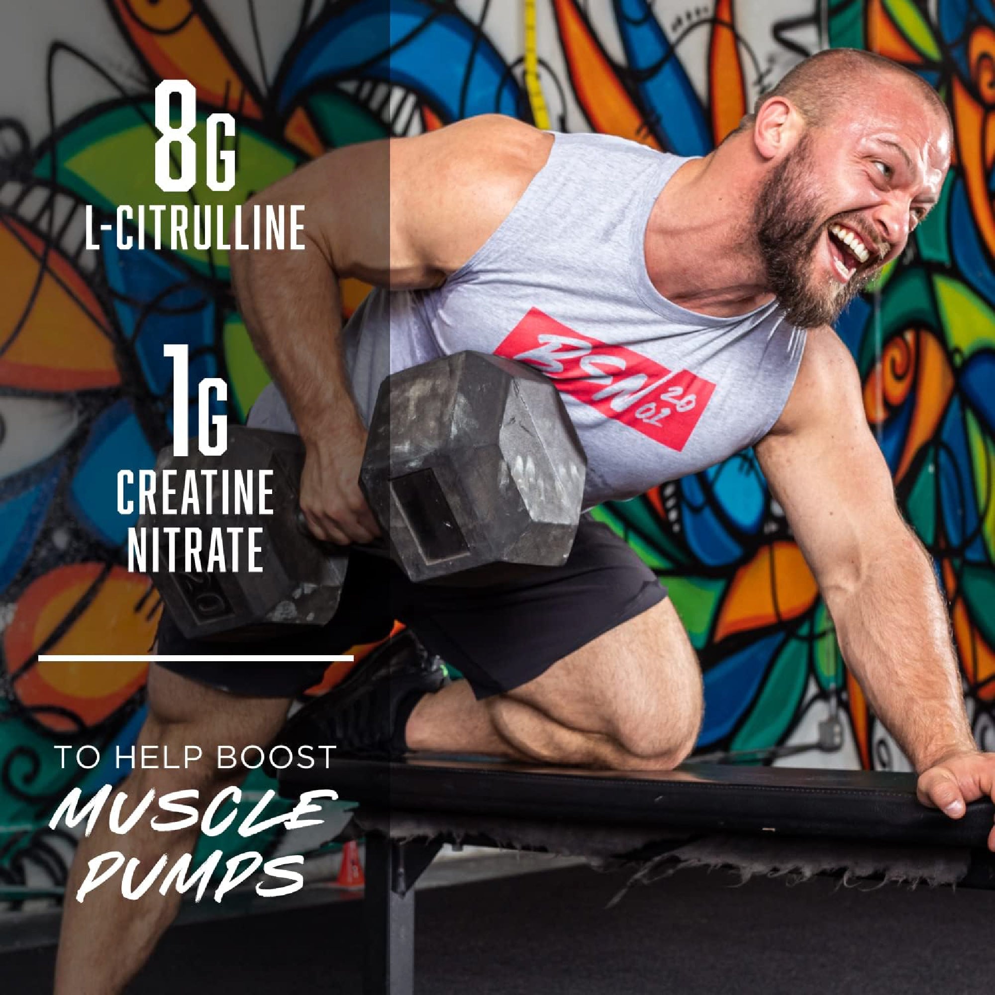 BSN NO-XPLODE VASO Pre-Workout 24 Servis - Citrulline Beta-Alanin Kreatin