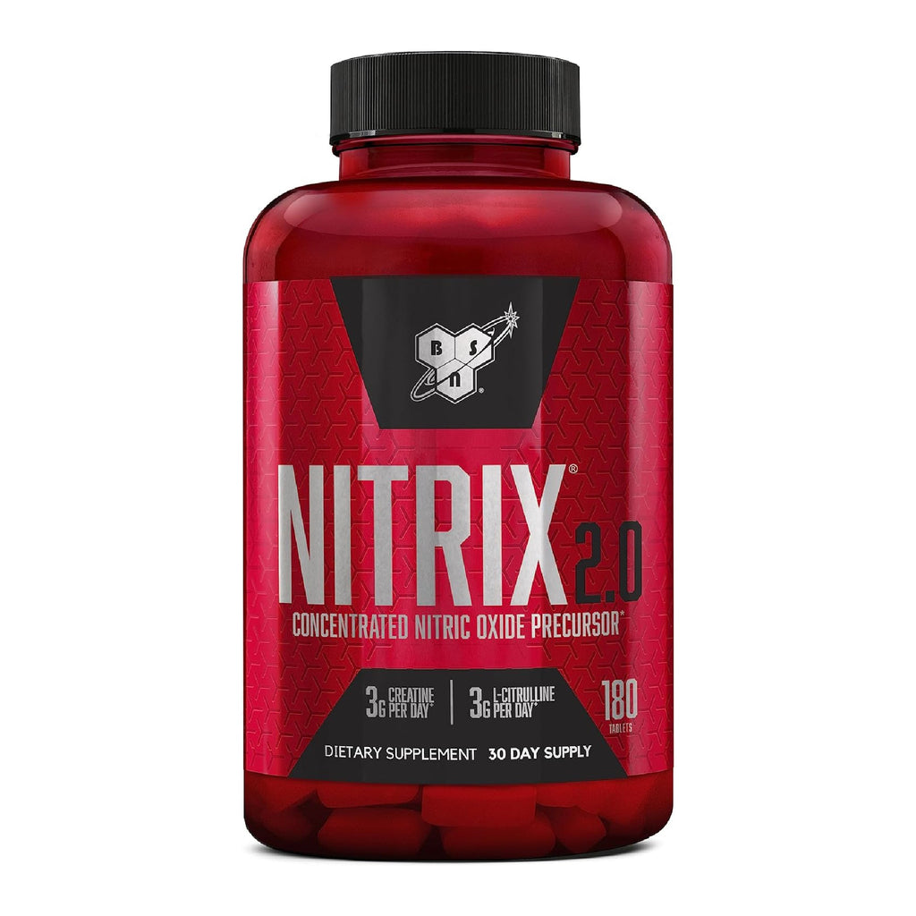 BSN Nitrix 2.0 Nitrik Oksit Tablet 3g L-Citrulline 3g Kreatin