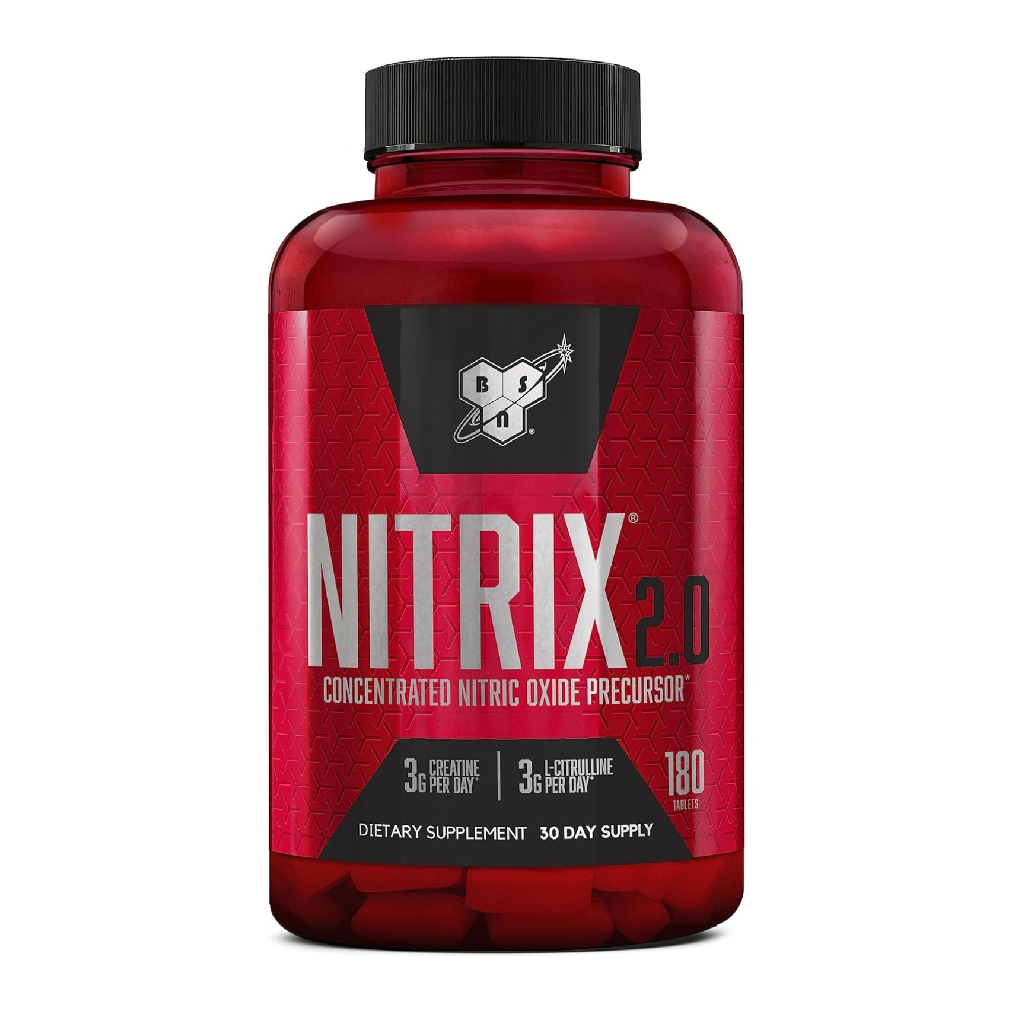 BSN Nitrix 2.0 Nitrik Oksit Tablet 3g L-Citrulline 3g Kreatin