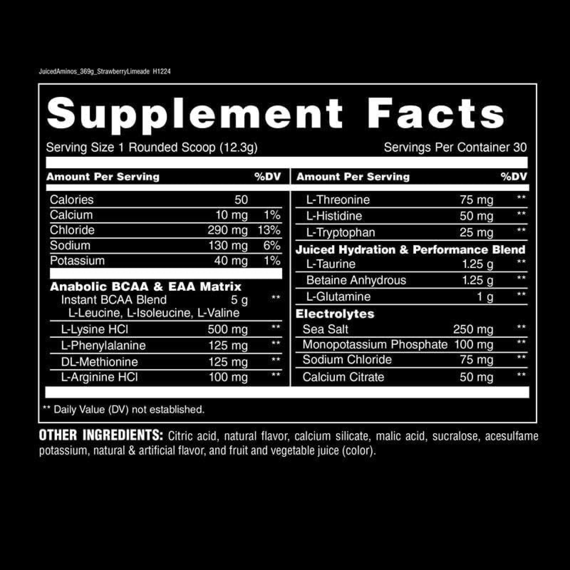 Animal Juiced Aminos® BCAA & EAA Desteği 13.5 oz ( 384g )