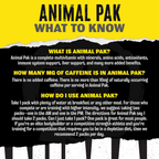Animal Pak Multivitamin Faydaları - Enerji Bağışıklık Performans Desteği