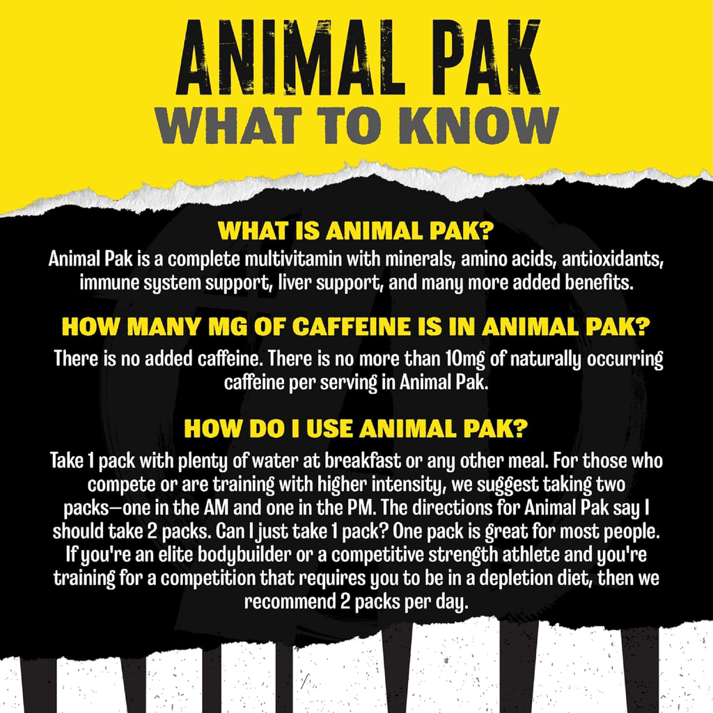 Animal Pak Powder Toz Form 417g - Orman Meyvesi Kiraz Aromalı Multivitamin