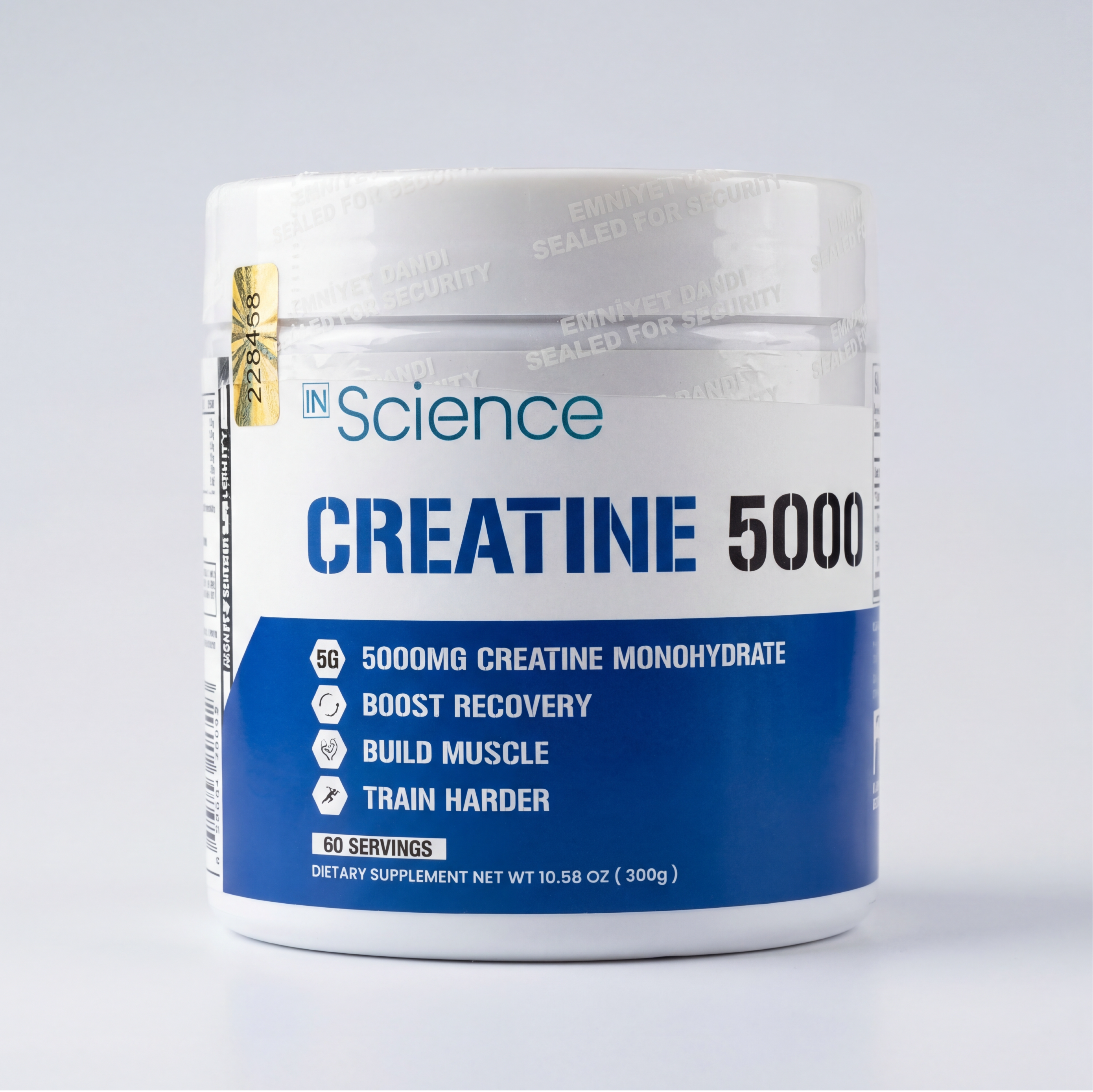 İn Science Nutrition Saf Creatine (Kreatin) Monohidrat 300 gr Toz (60 Servis )