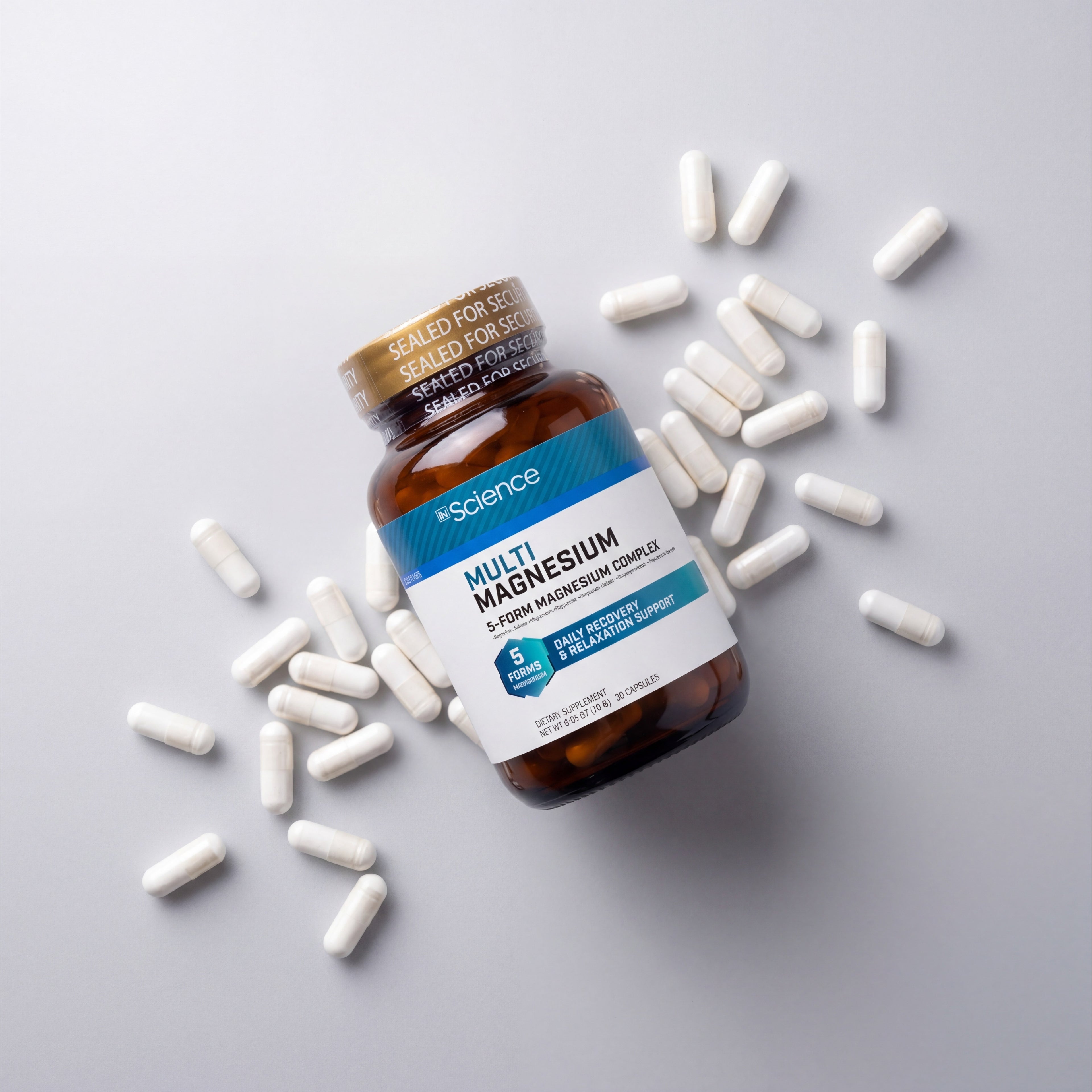 İn Science Multi Magnesium 5 Form Magnezyum Kompleks (30 Kapsül)