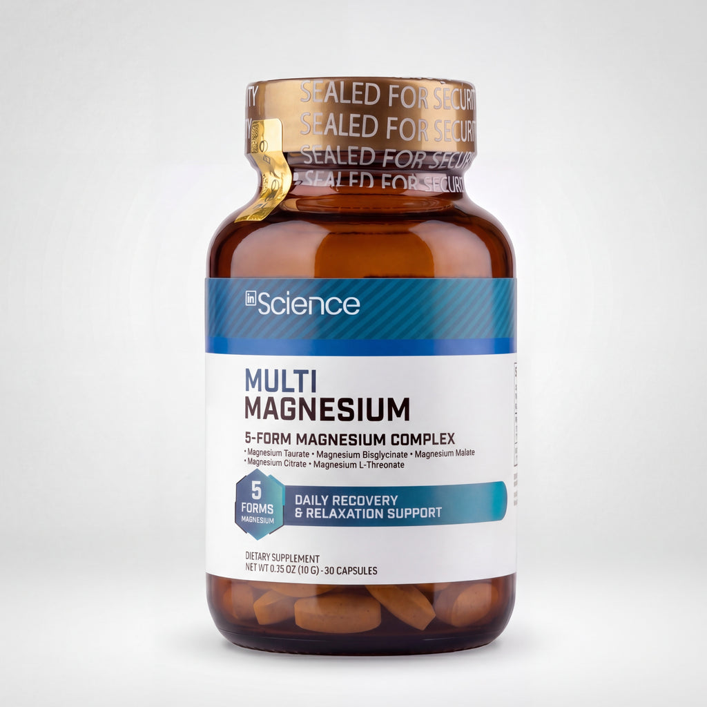 İn Science Multi Magnesium 5 Form Magnezyum Kompleks (30 Kapsül)