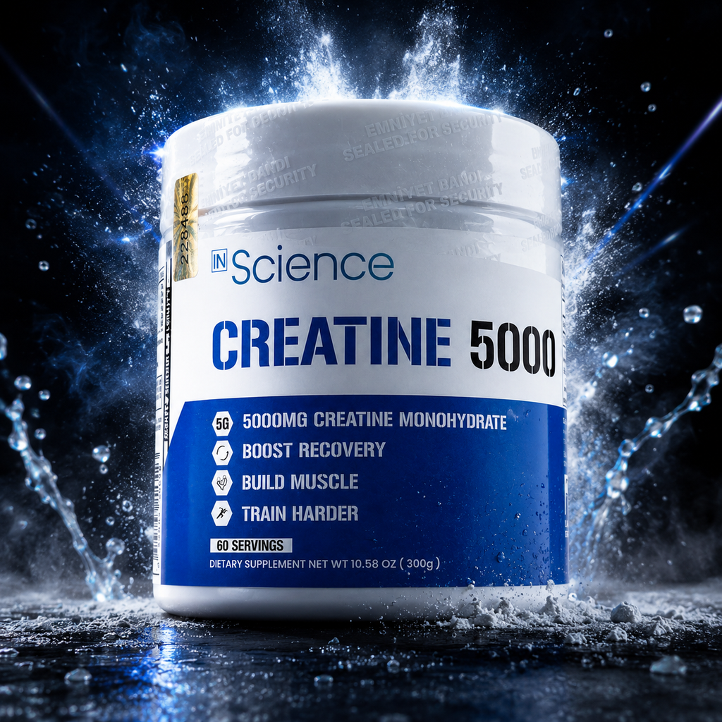 İn Science Nutrition Saf Kreatin Monohidrat 300 gr | 60 Servis