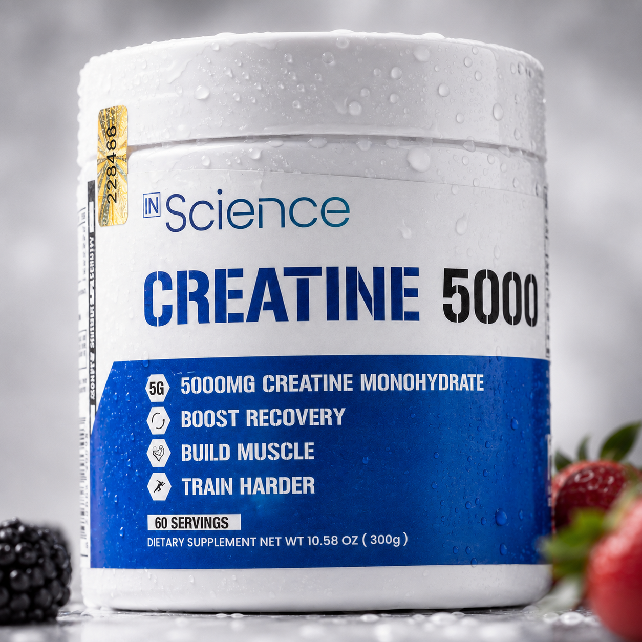 İn Science Nutrition Saf Kreatin Monohidrat 300 gr | 60 Servis