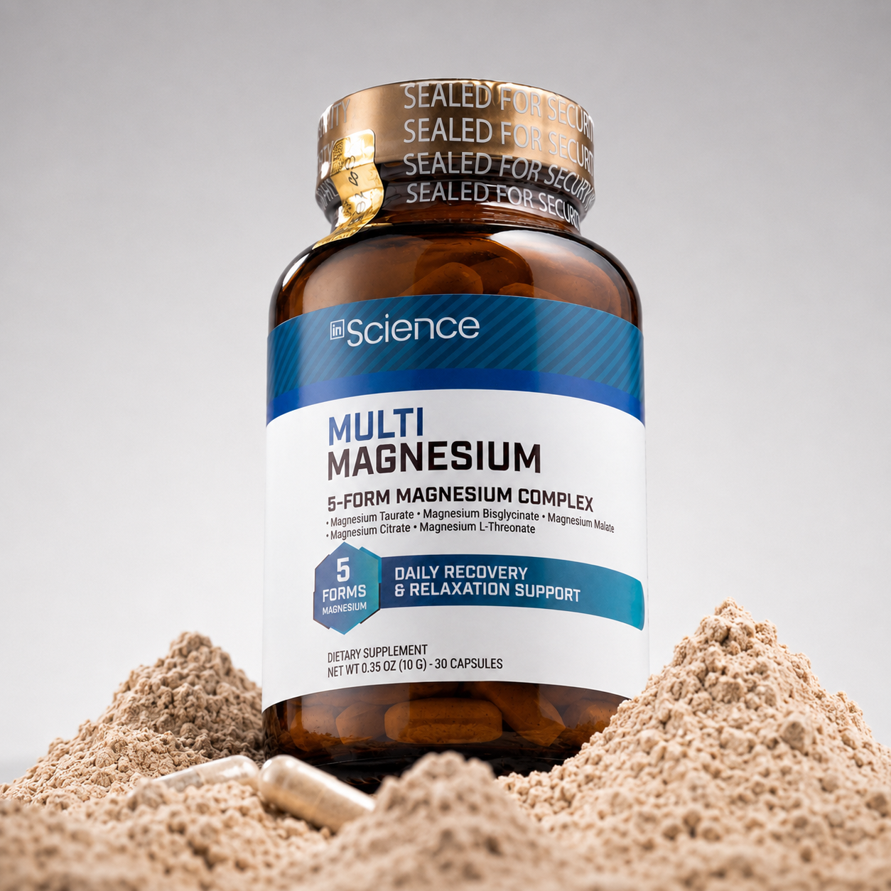 İn Science Multi Magnesium 5 Form Magnezyum Kompleks (30 Kapsül)