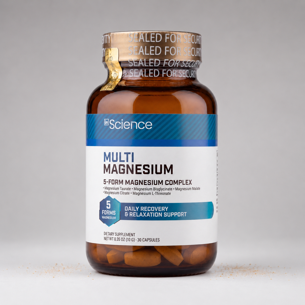 İn Science Multi Magnesium 5 Form Magnezyum Kompleks (30 Kapsül)