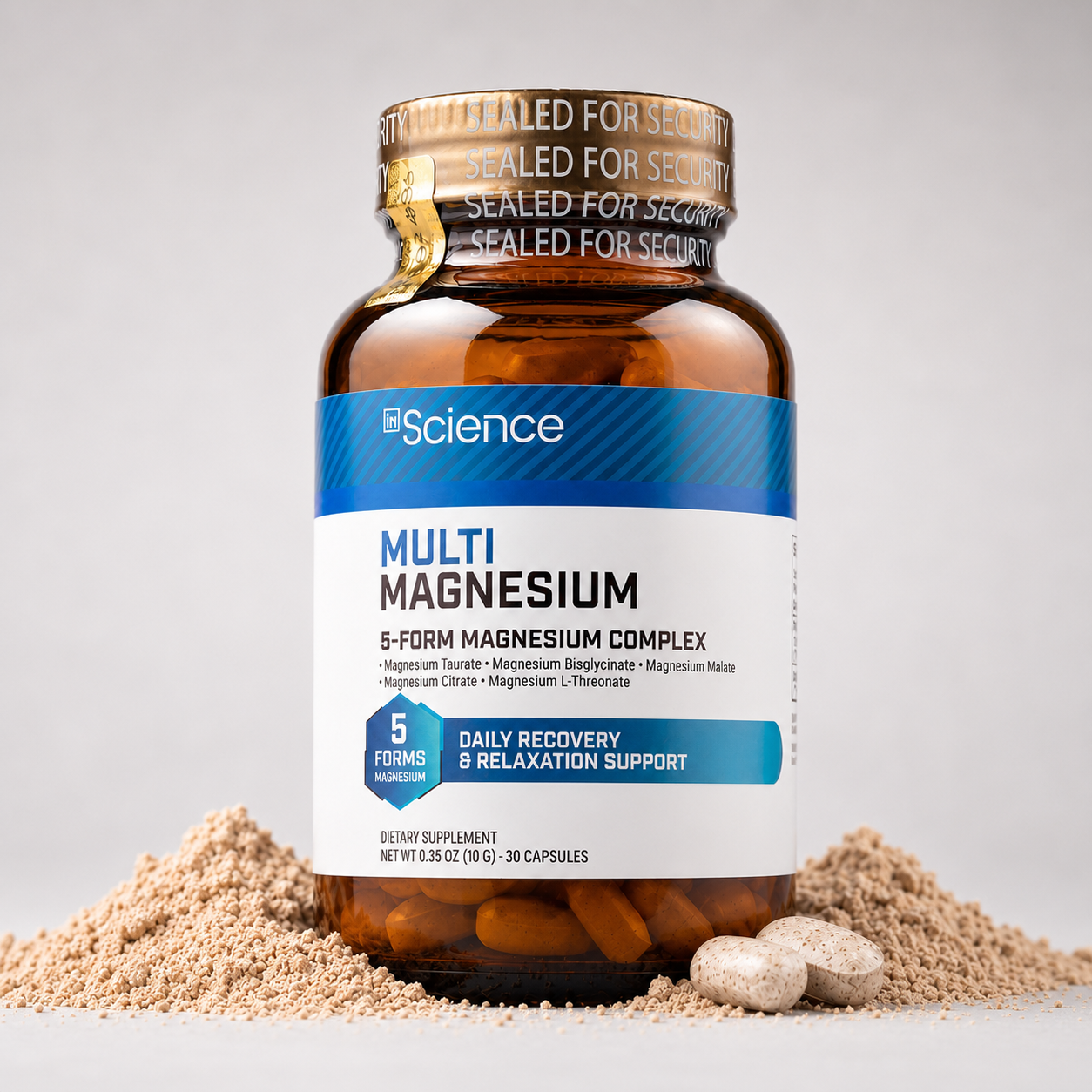 İn Science Multi Magnesium 5 Form Magnezyum Kompleks (30 Kapsül)