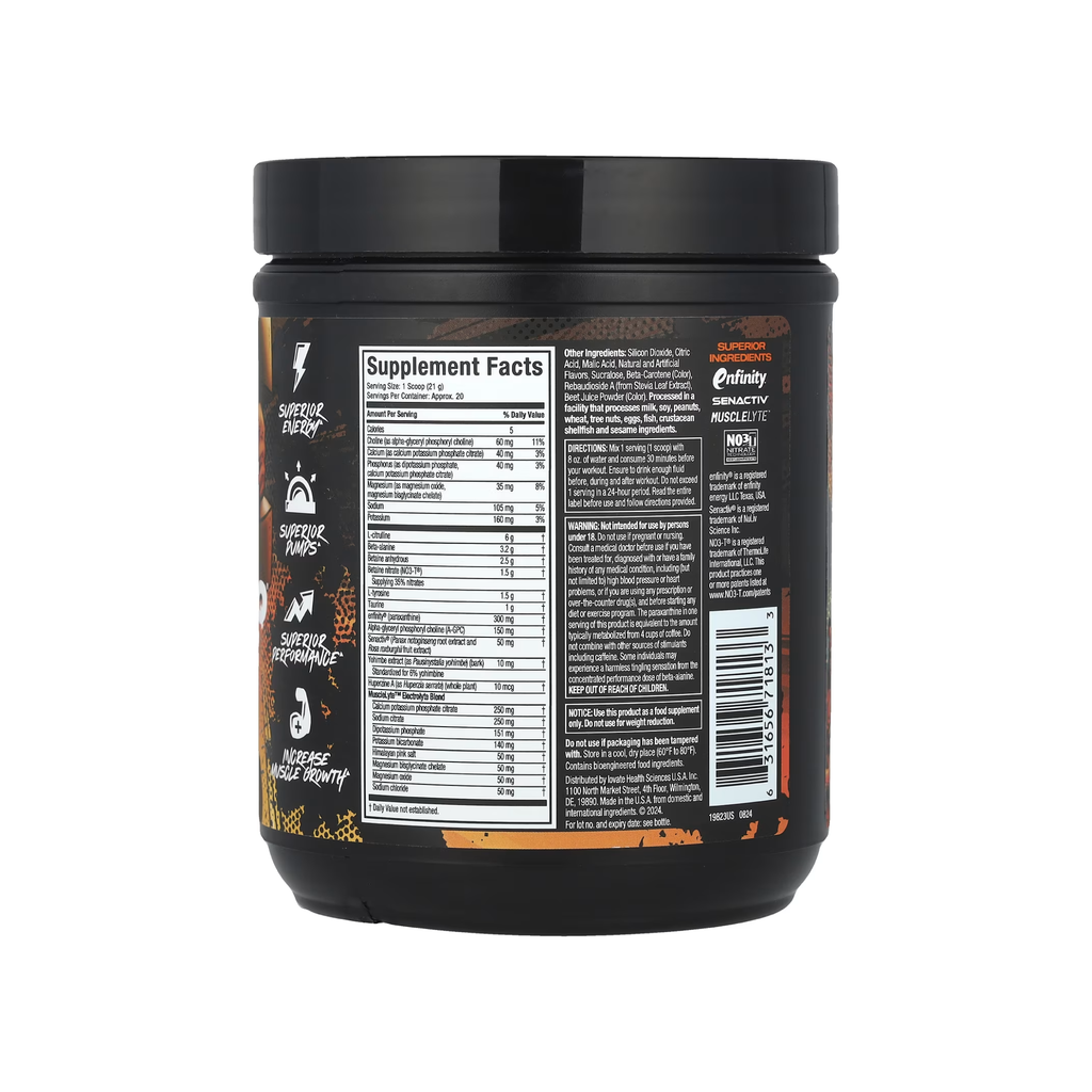 MuscleTech Euphoriq Pre-Workout 416g – Güçlü Antrenman Takviyesi