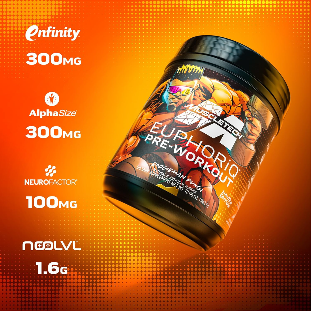 MuscleTech Euphoriq Pre-Workout 416g – Güçlü Antrenman Takviyesi
