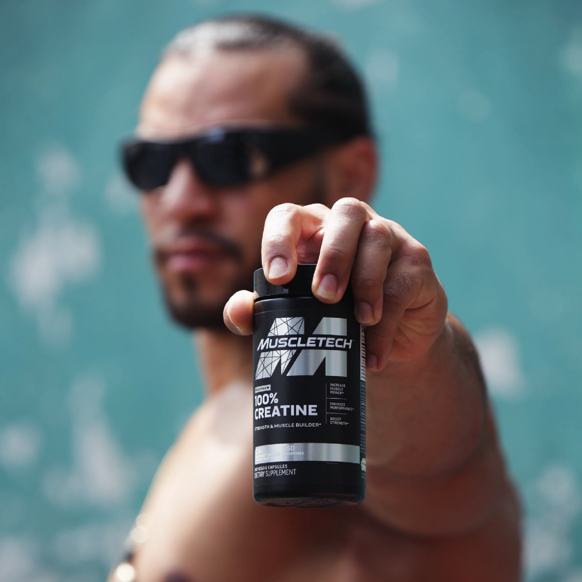MuscleTech Platinum Kreatin Monohidrat 100 Kapsül Creapure