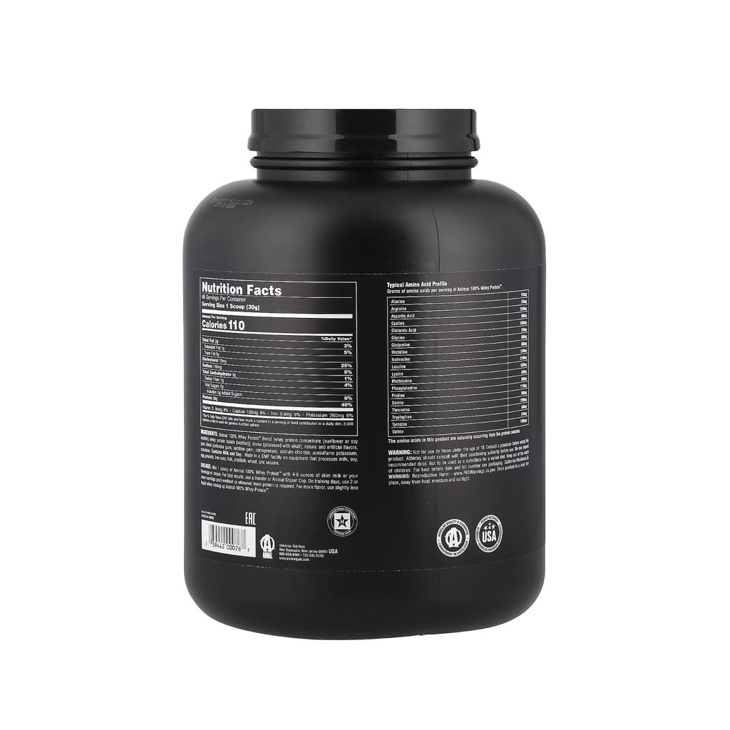 Animal 100% Whey Protein Tozu 907g - 1.81kg Universal Nutrition