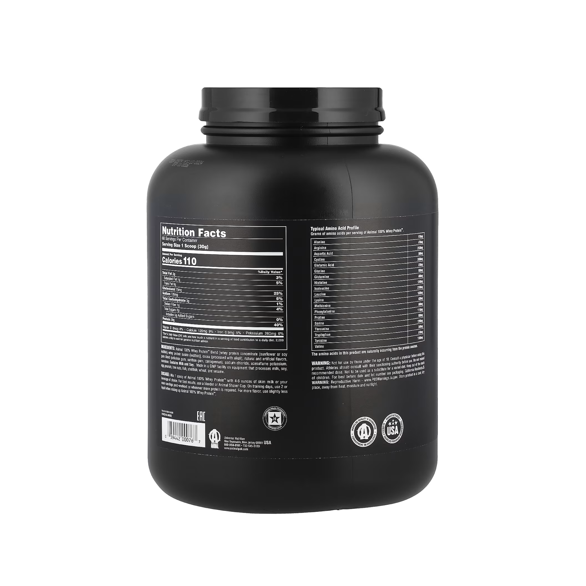 Animal 100% Whey Protein Tozu 907g - 1.81kg Universal Nutrition