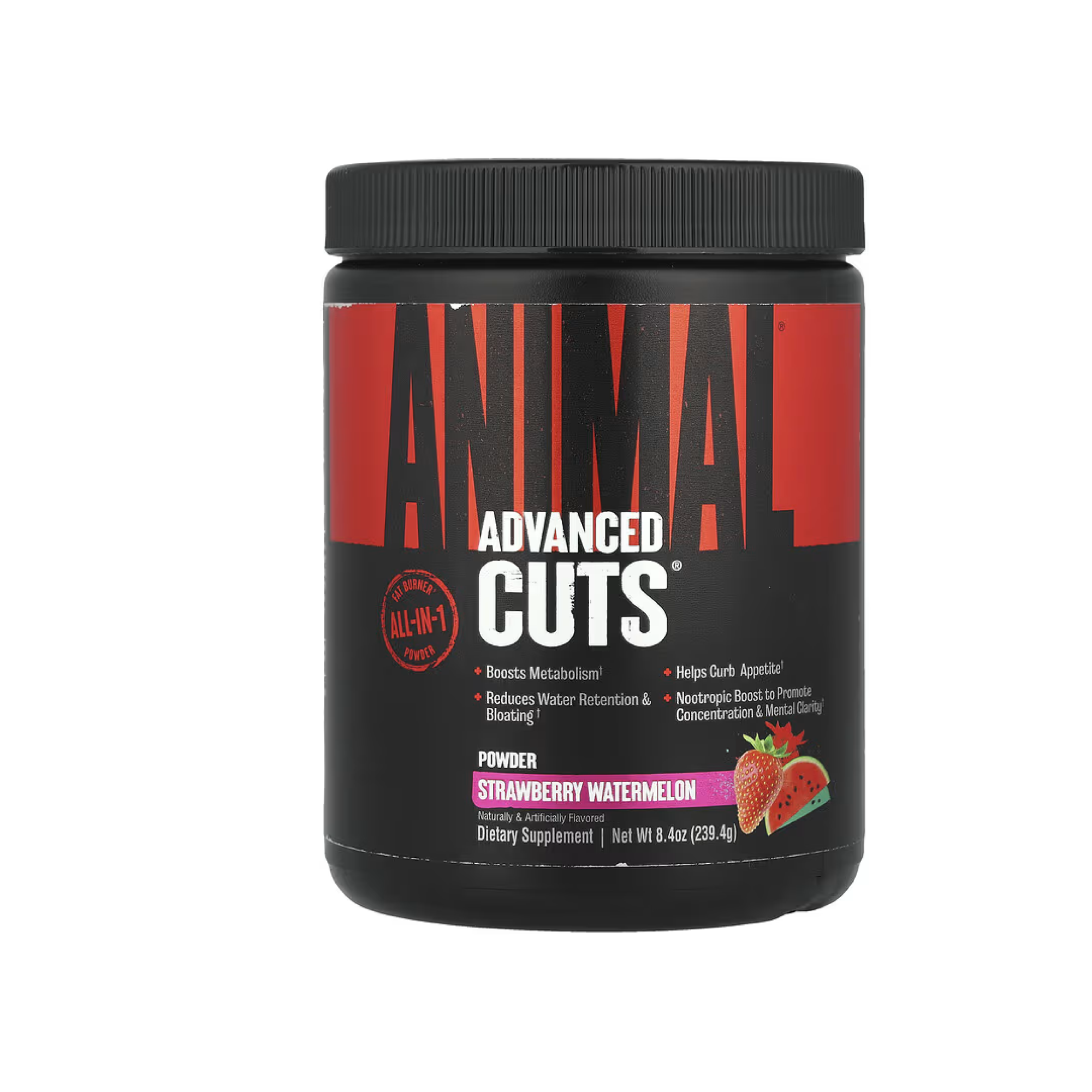 Animal Advanced Cuts Strawberry Watermelon Aromalı 239g Toz Form Ön Görünüm