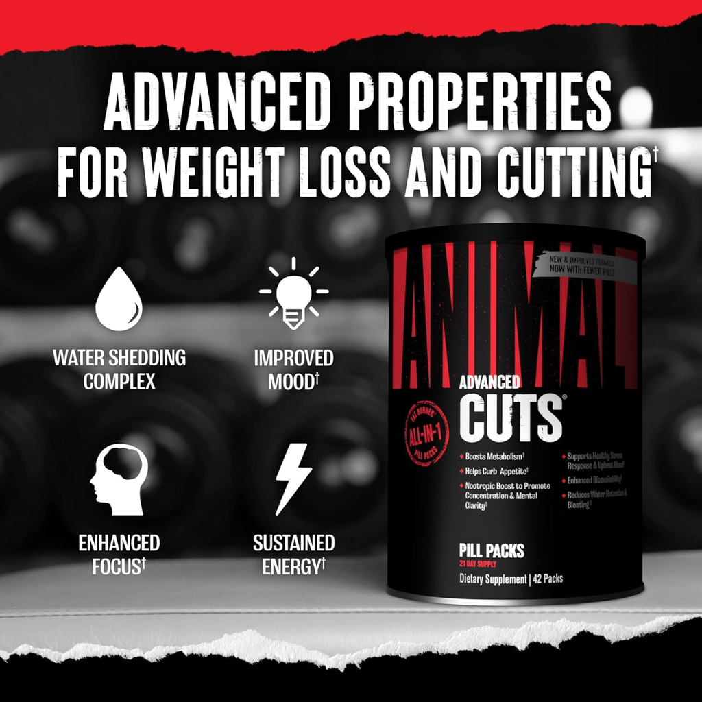 Animal Cuts Weight Loss Cutting Özellikleri - Kilo Verme Definasyon Yağ Yakım Görseli