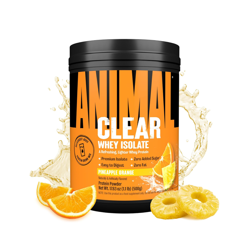 Animal Clear Whey Isolate Şeffaf İzole Protein Tozu 500g
