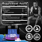 Animal Creatine Chews 120 Tablet - Çiğnenebilir Kreatin Takviyesi