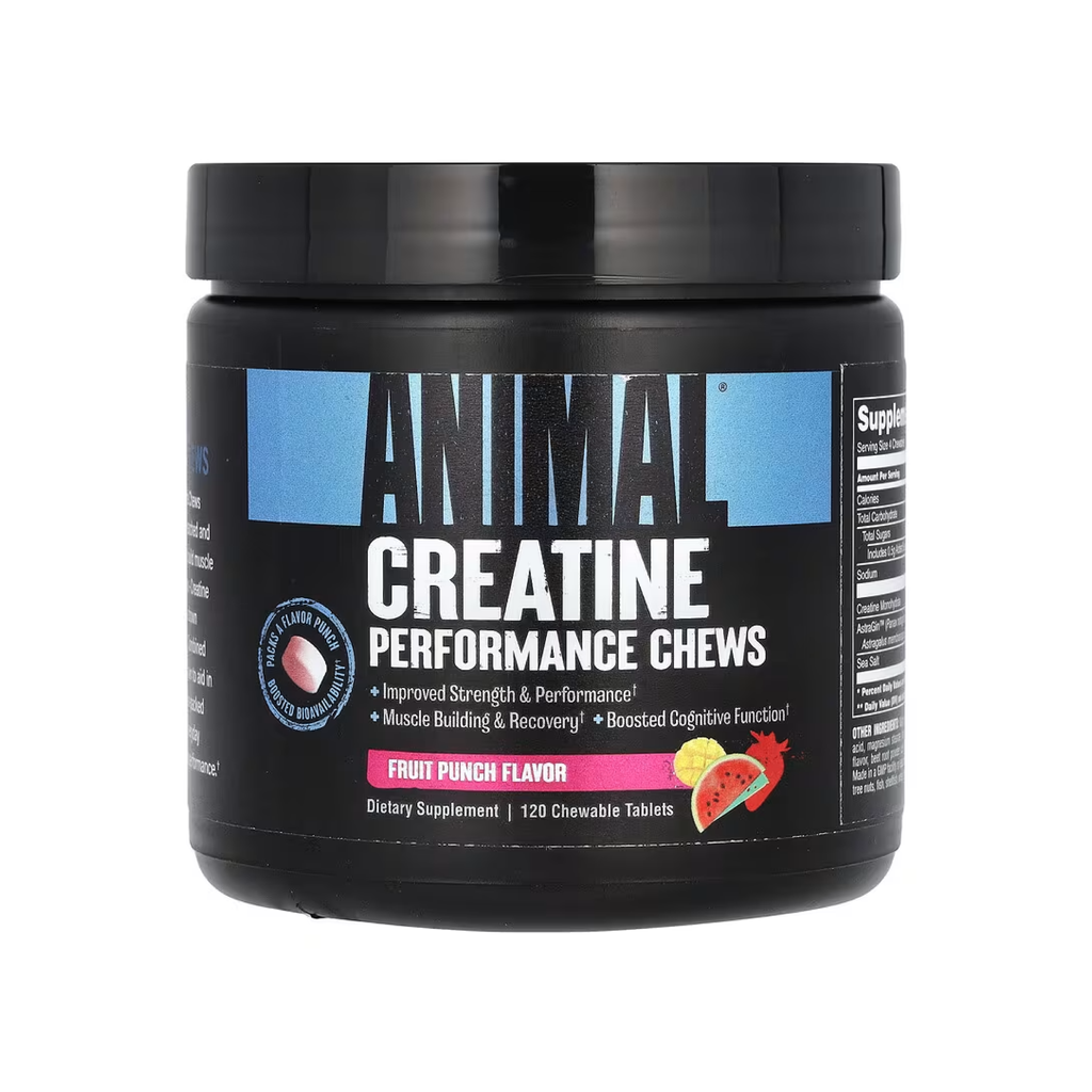 Animal Creatine Chews 120 Tablet - Çiğnenebilir Kreatin Takviyesi