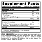 Animal Creatine Chews 120 Tablet - Çiğnenebilir Kreatin Takviyesi