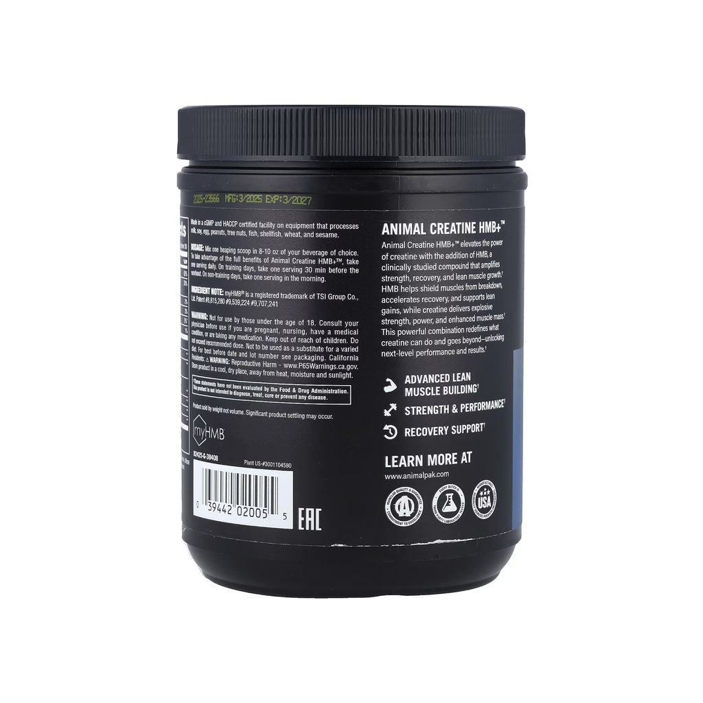 Animal Creatine HMB+™ Powder Power Punch (342 g)
