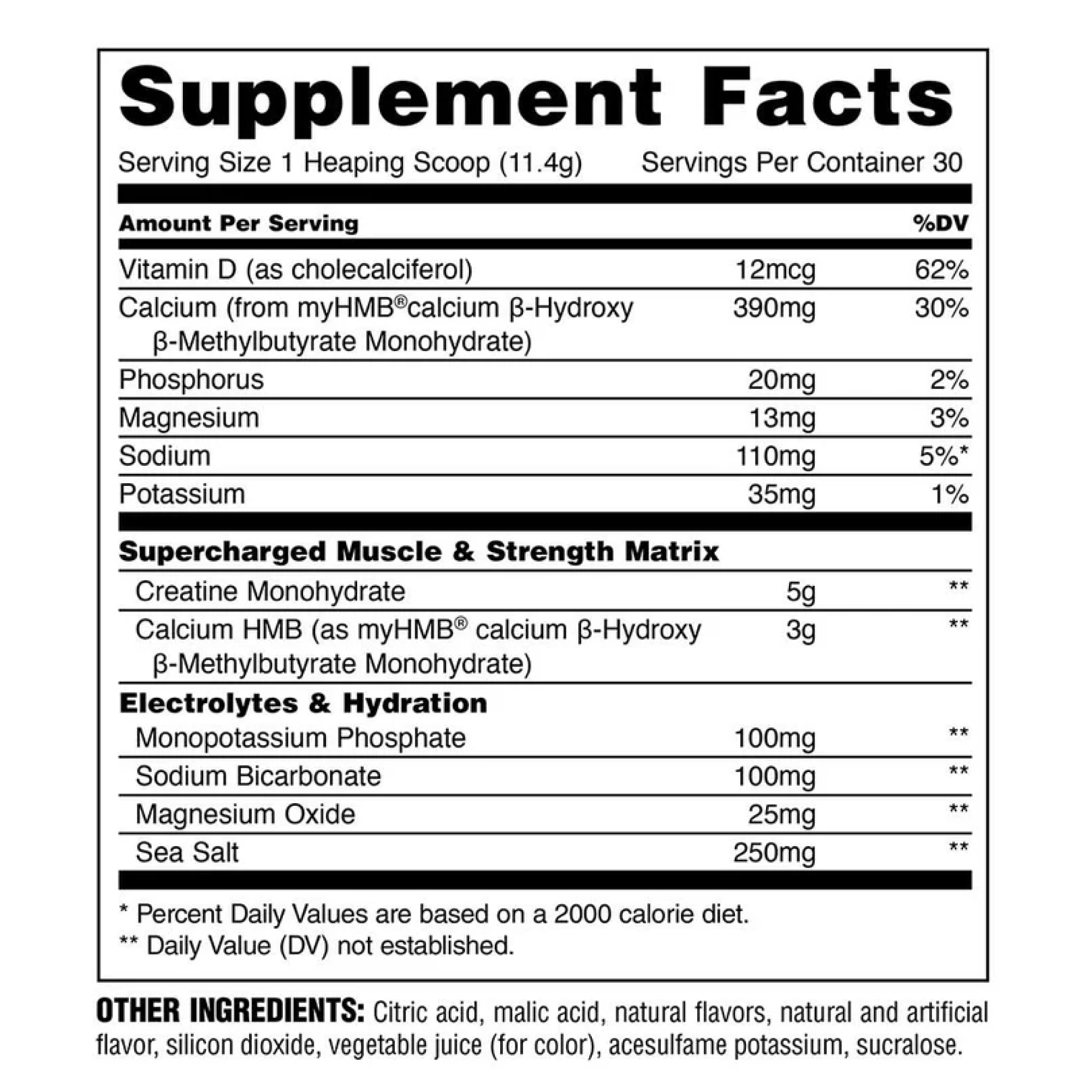 Animal Creatine HMB+™ Powder Power Punch (342 g)