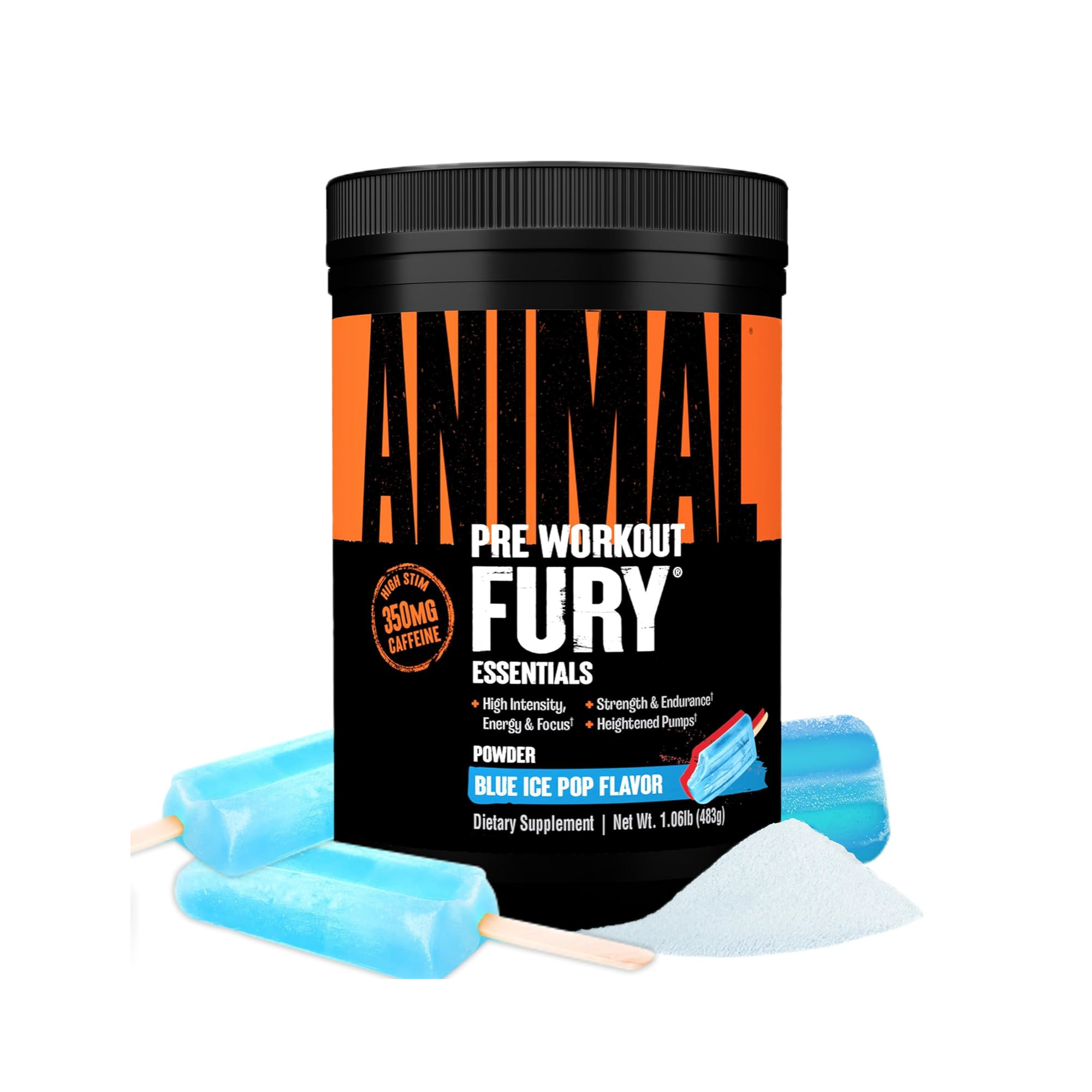 Animal Fury® Essentials Pre Workout  (495 g)