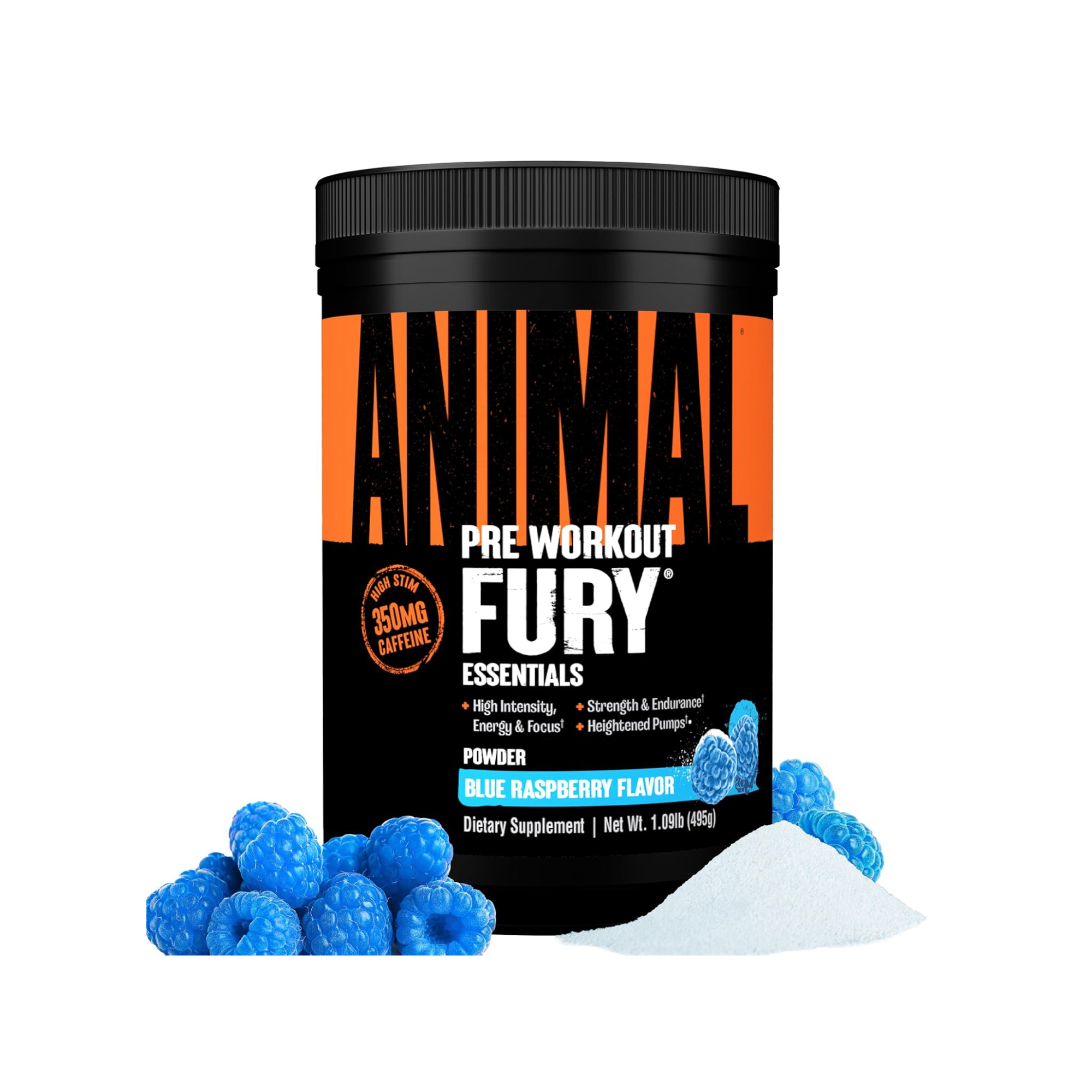 Animal Fury® Essentials Pre Workout  (495 g)