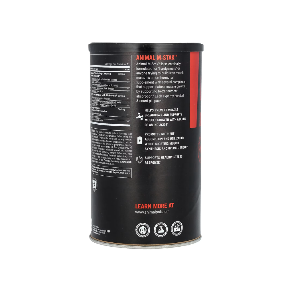 Animal M-Stak Ne İşe Yarar - Kas İnşası ve Protein Sentezi Hardgainer Takviyesi