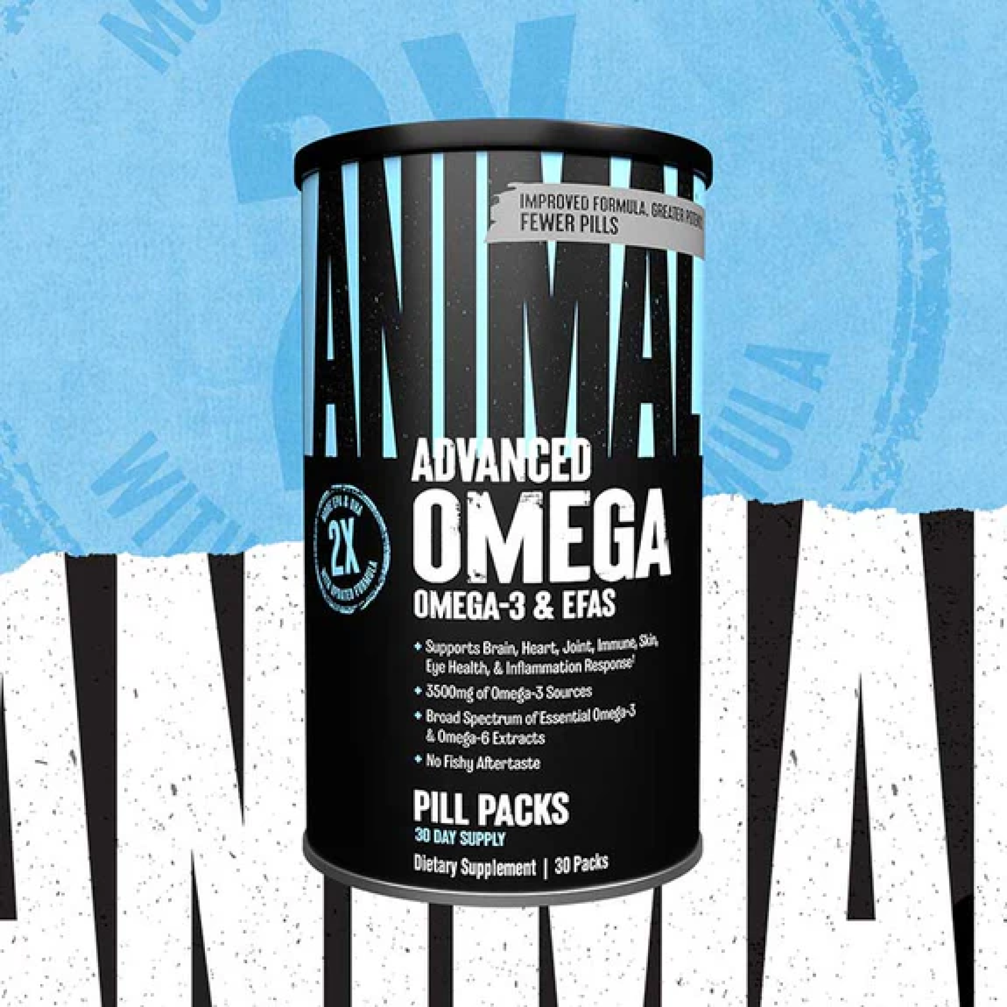 Animal Advanced Omega Gelişmiş Omega-3 & EFA Yağ Asidi Desteği 30 Pill Packs