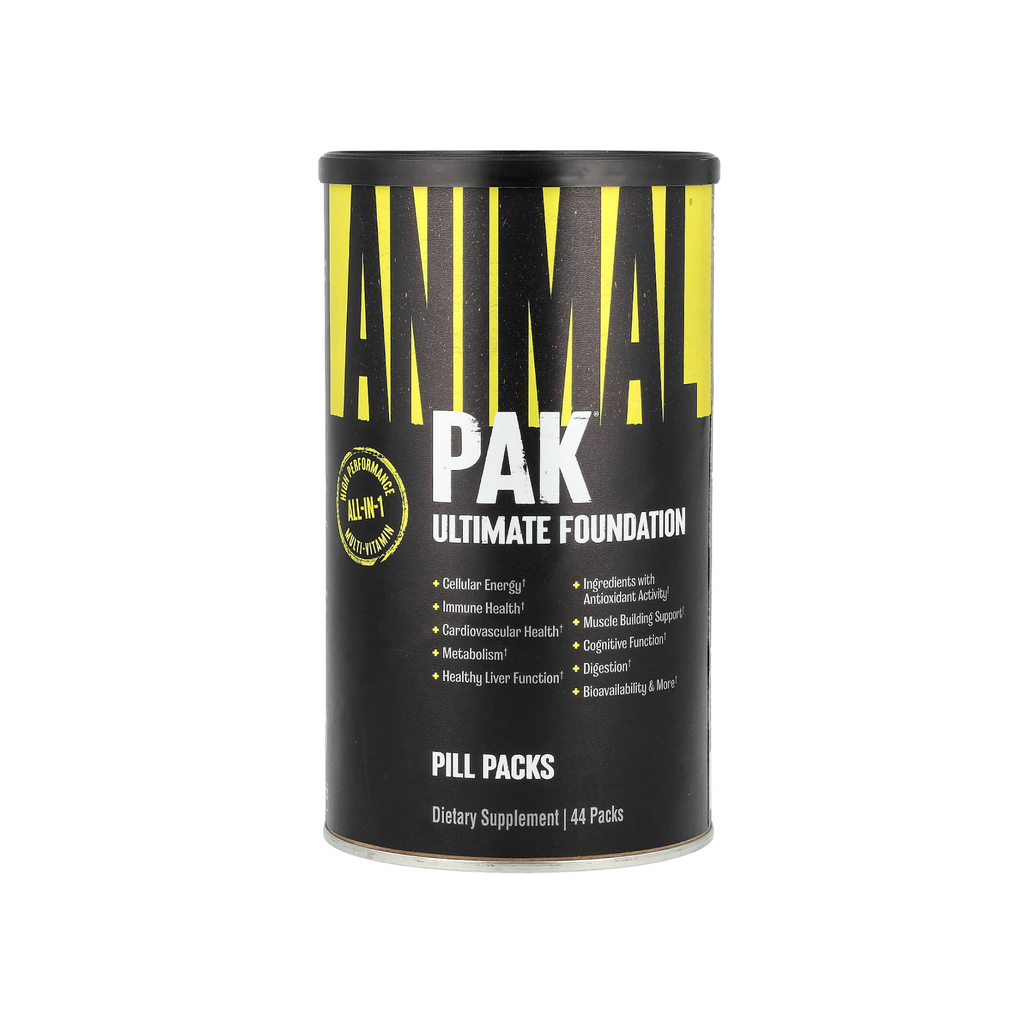 Animal Pak Multivitamin 44 Paket Ön Görünüm - Universal Nutrition Sporcu Takviyesi Pill Packs
