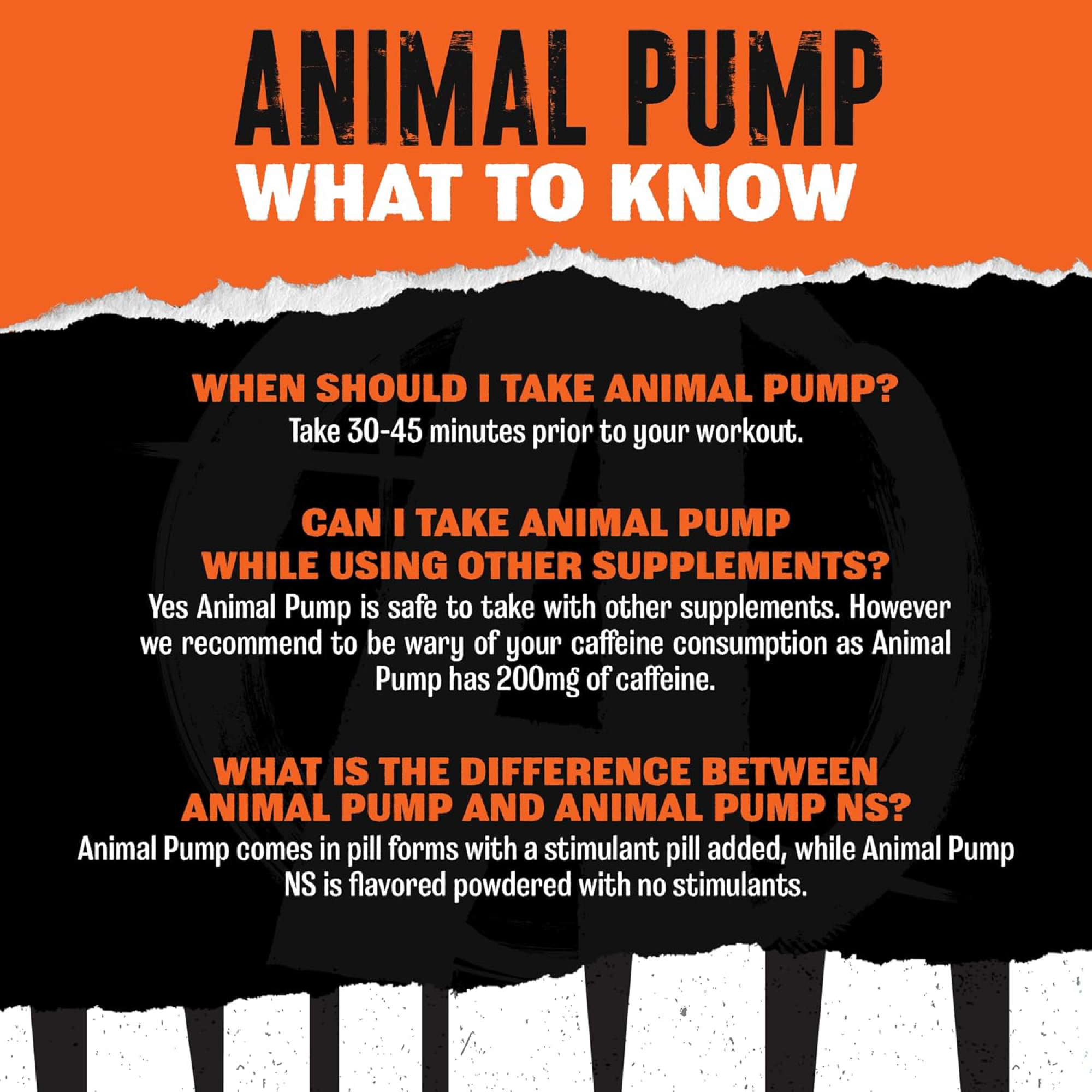 Animal Pump Pre-Workout ( Kreatinli ) Pill Packs / 30 Packs