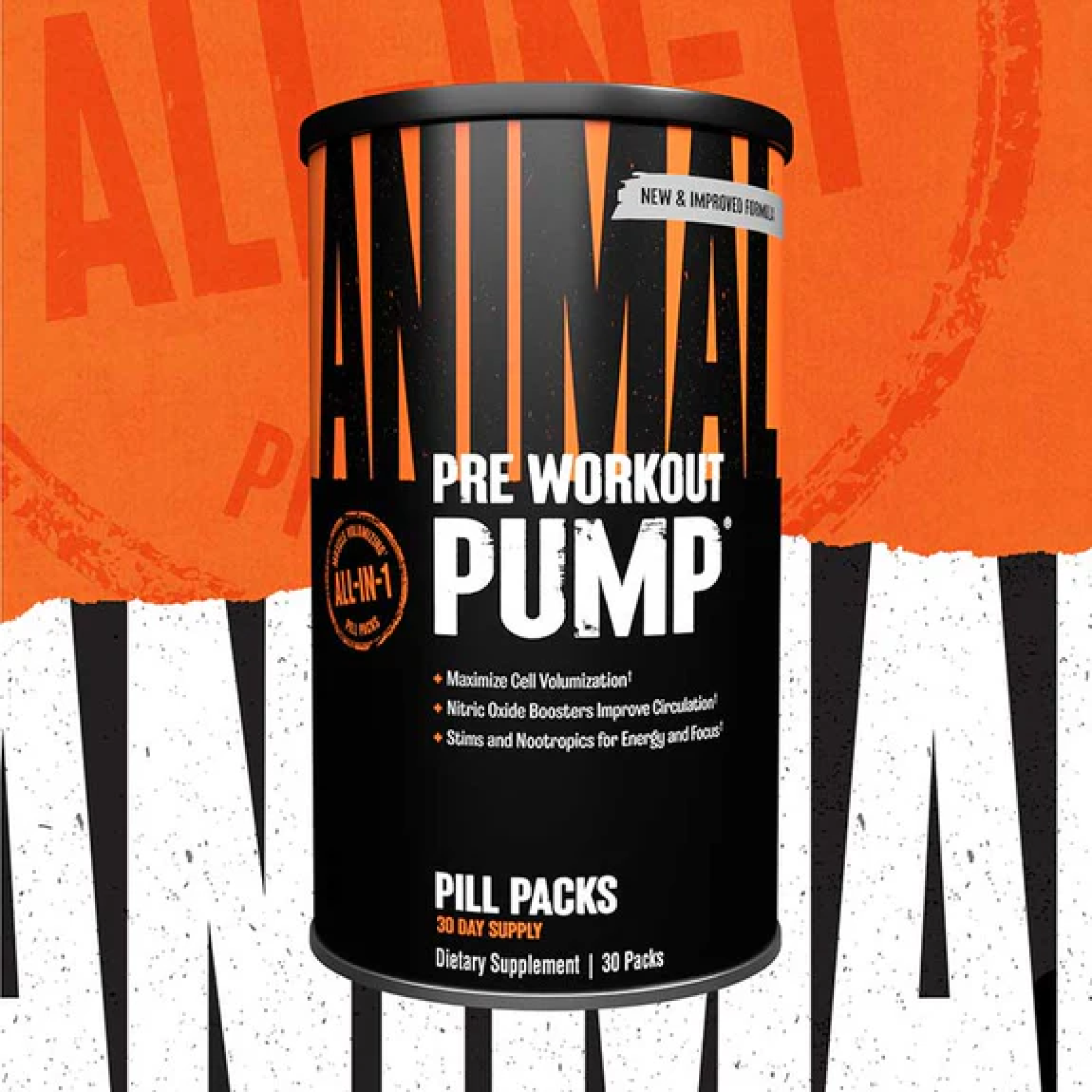 Animal Pump Pre-Workout ( Kreatinli ) Pill Packs / 30 Packs
