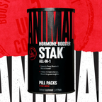 Animal Stak 21 Pill Packs Hero Görsel - Testosteron Booster Kırmızı Arka Plan