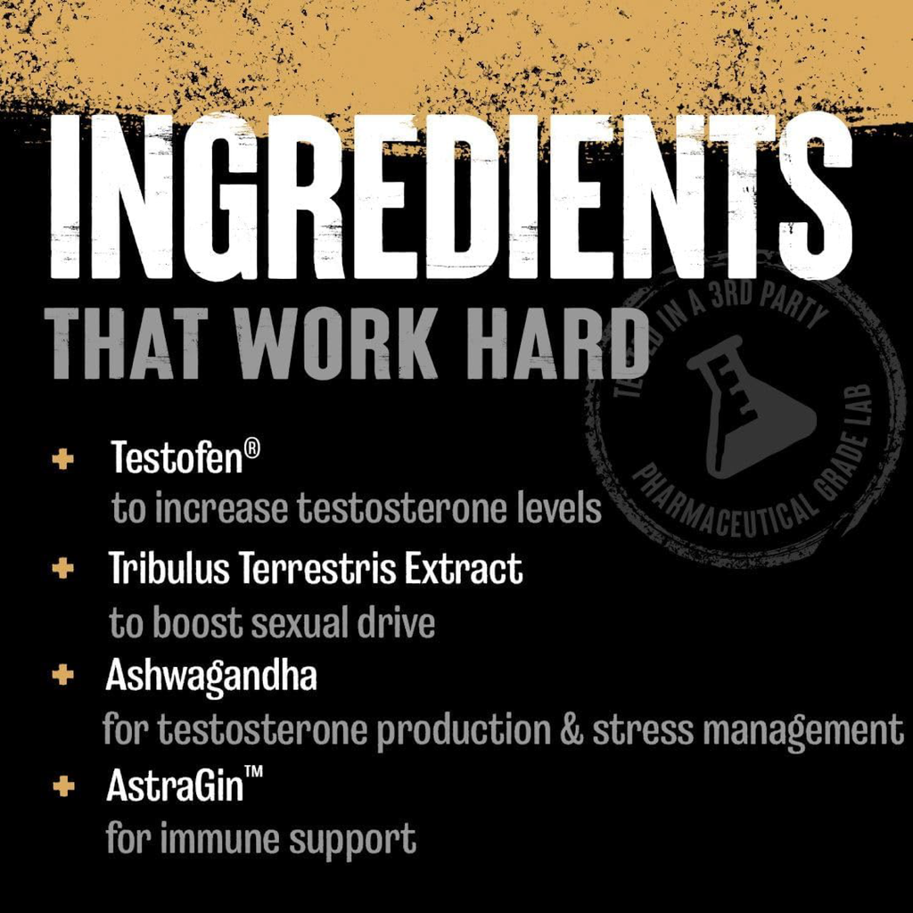 Animal TNT+ Aktif İçerikler - Testofen Tribulus Ashwagandha Nitrosigine