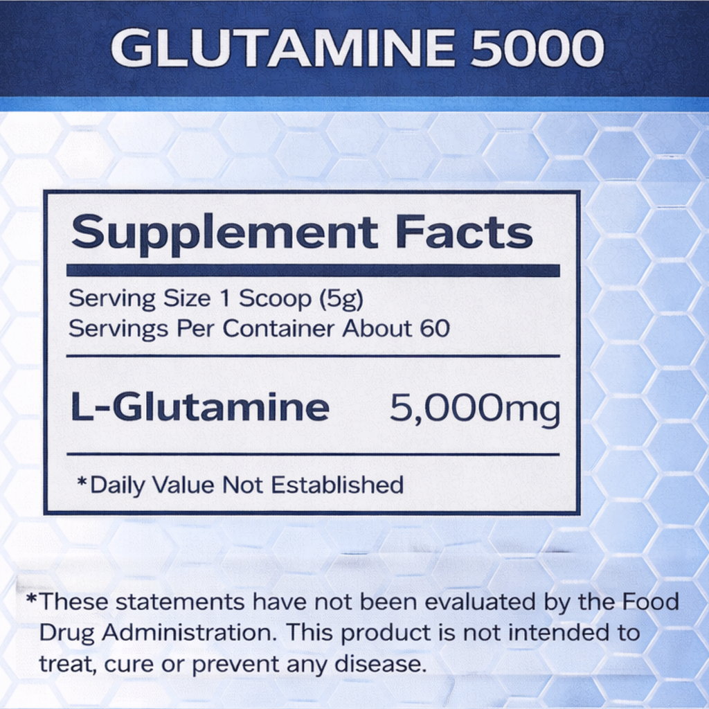 İn Science Nutrition L-Glutamine 5000 Mg Toz 300 gr (60 Servis)