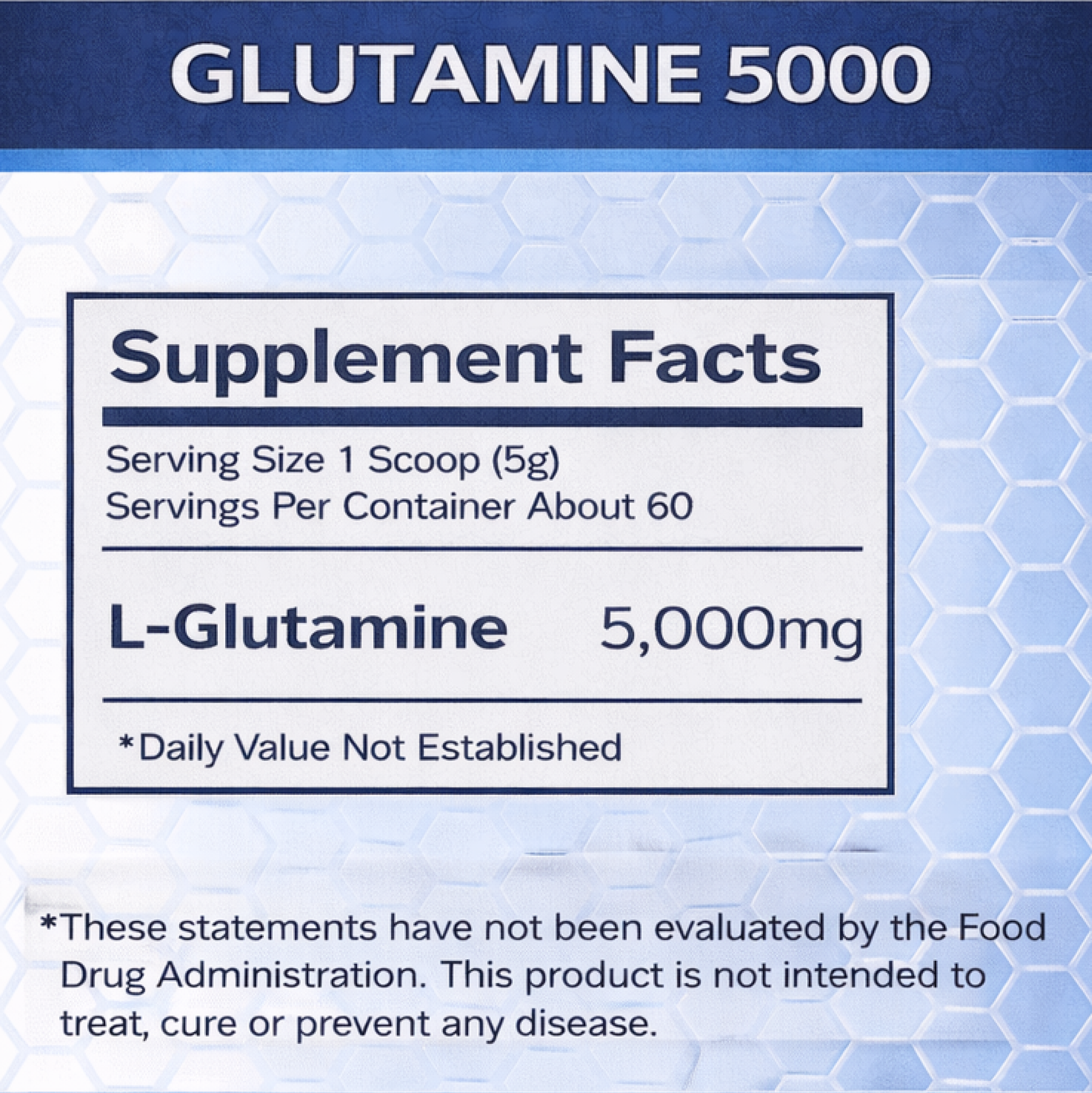 İn Science Nutrition L-Glutamine 5000 Mg Toz 300 gr (60 Servis)