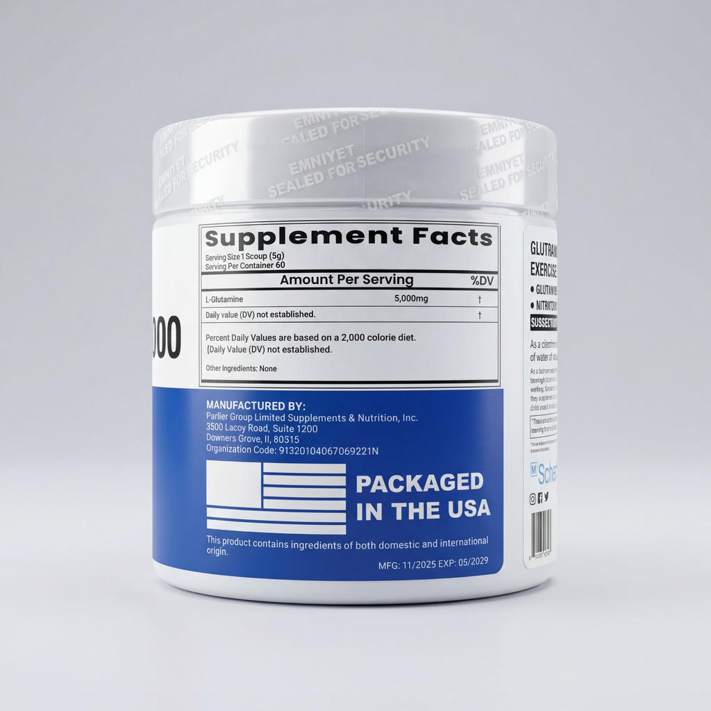 İn Science Nutrition L-Glutamine 5000 Mg Toz 300 gr (60 Servis)