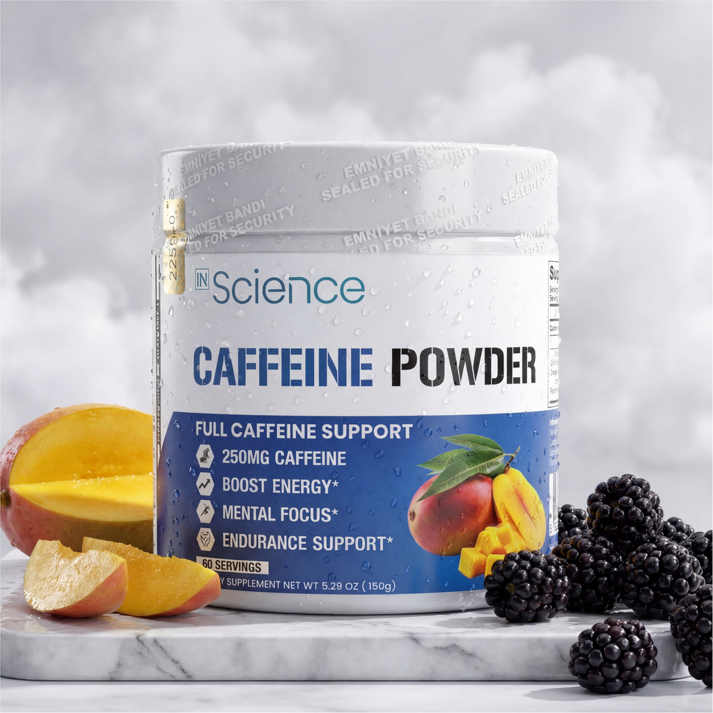 İn Science Nutrition Saf Kafein Tozu 250 Mg 150 gr (60 Servis)