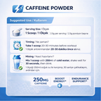 İn Science Nutrition Saf Kafein Tozu 250 Mg 150 gr (60 Servis)