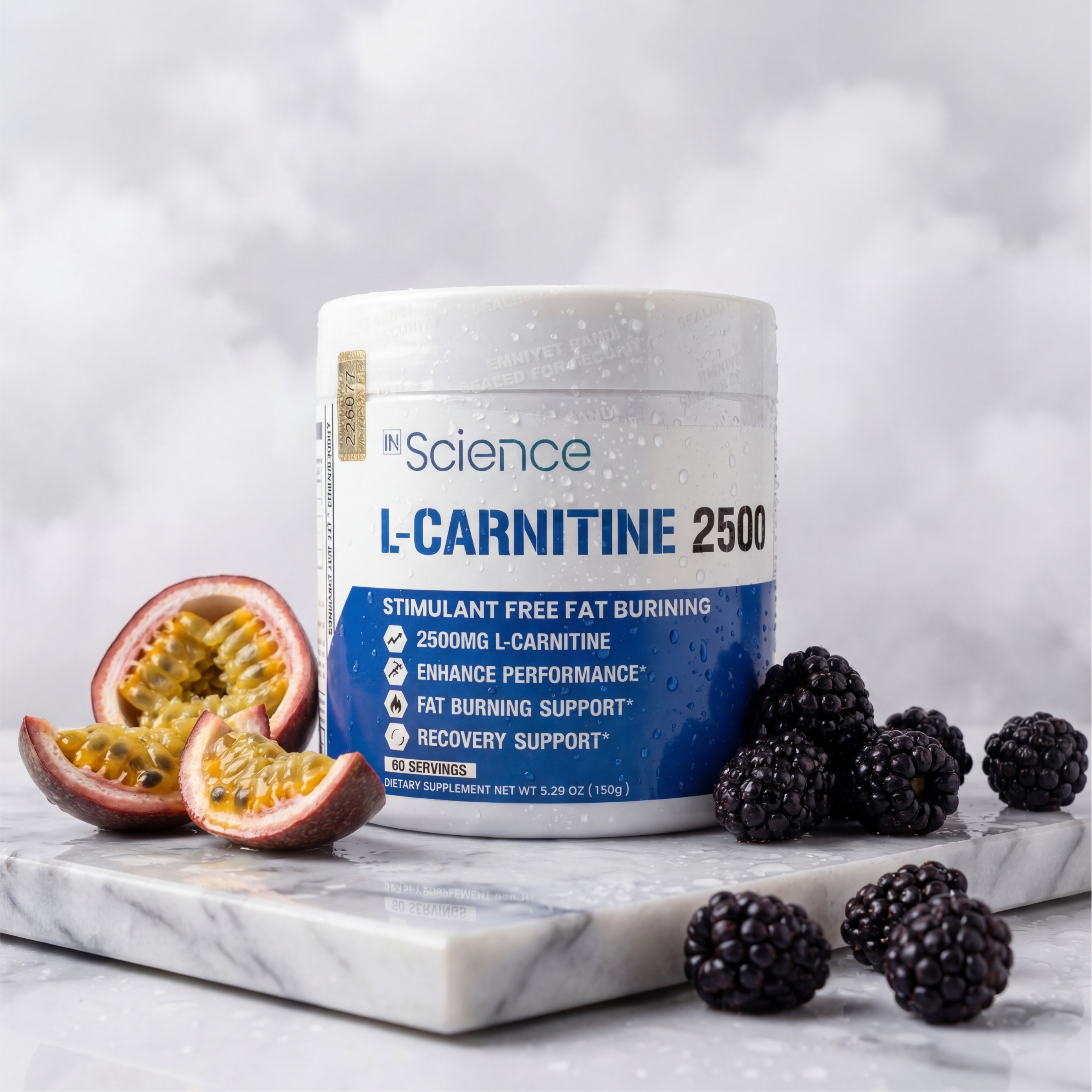 İn Science Nutrition Saf L-Carnitine Toz 2500 Mg 150 gr (60 Servis)