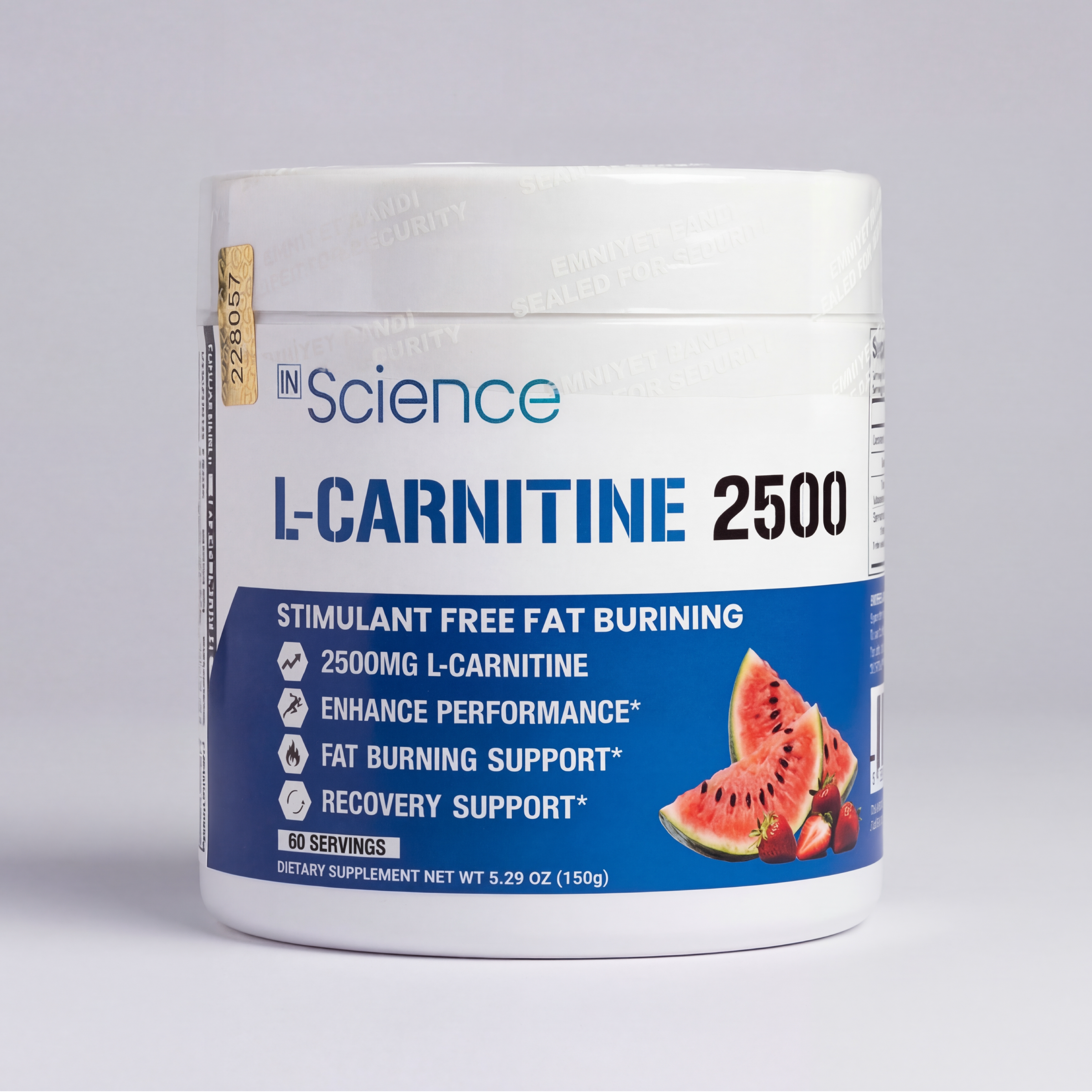 İn Science Nutrition Saf L-Carnitine Toz 2500 Mg 150 gr (60 Servis)
