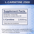 İn Science Nutrition Saf L-Carnitine Toz 2500 Mg 150 gr (60 Servis)