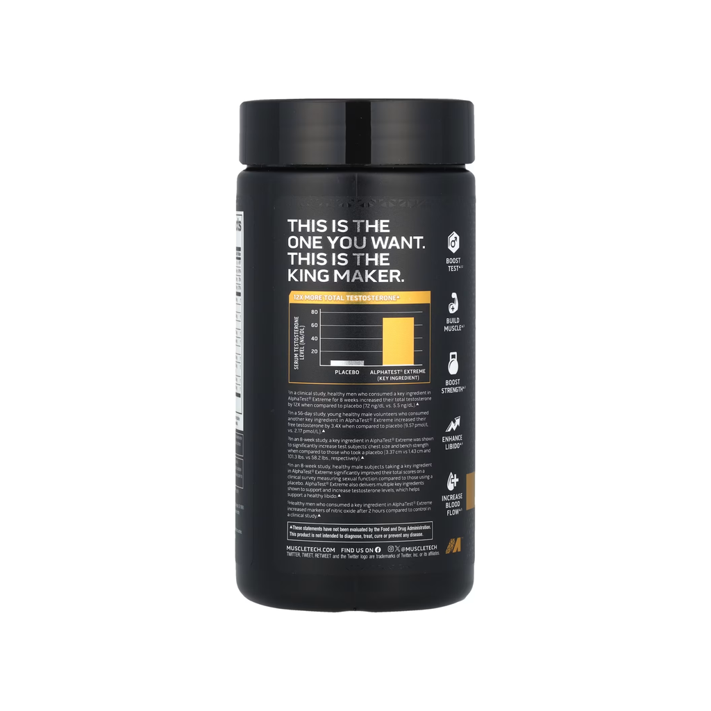 MuscleTech AlphaTest Extreme Testosteron Destekleyici 150-300 Kapsül