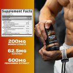 MuscleTech AlphaTest Thermo 90/180 Kapsül - Testosteron Artırıcı Yağ Yakıcı