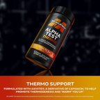 MuscleTech AlphaTest Thermo 90/180 Kapsül - Testosteron Artırıcı Yağ Yakıcı